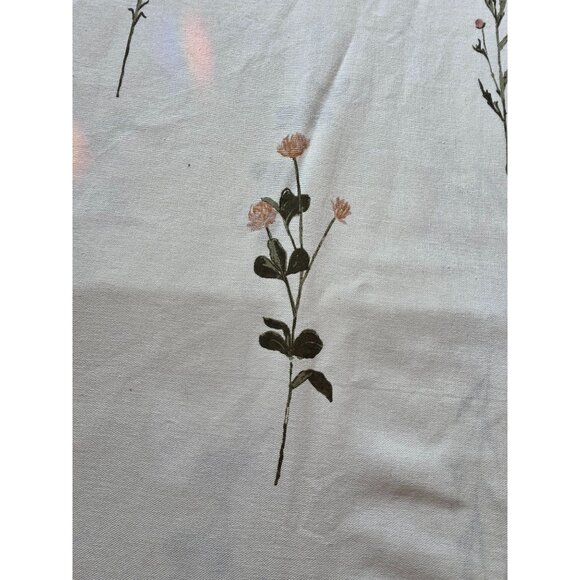 Threshold Floral Cotton  Shower Curtain Panel - Picture 3 of 6